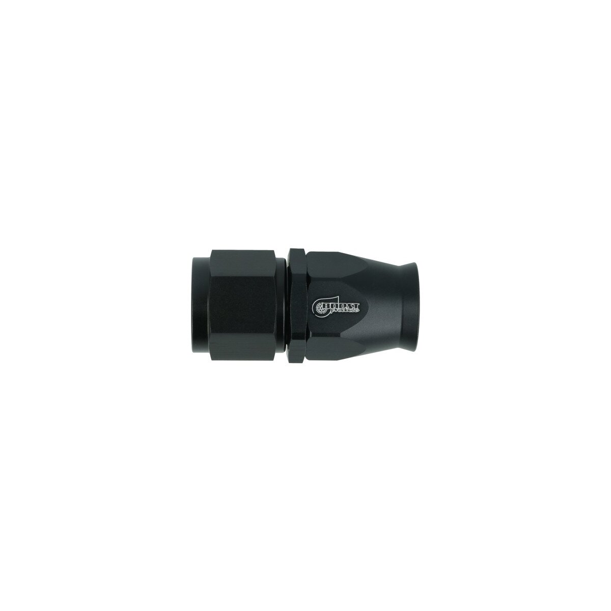 PTFE Schlauchanschluss Fitting Dash 10 - gerade - schwarz matt