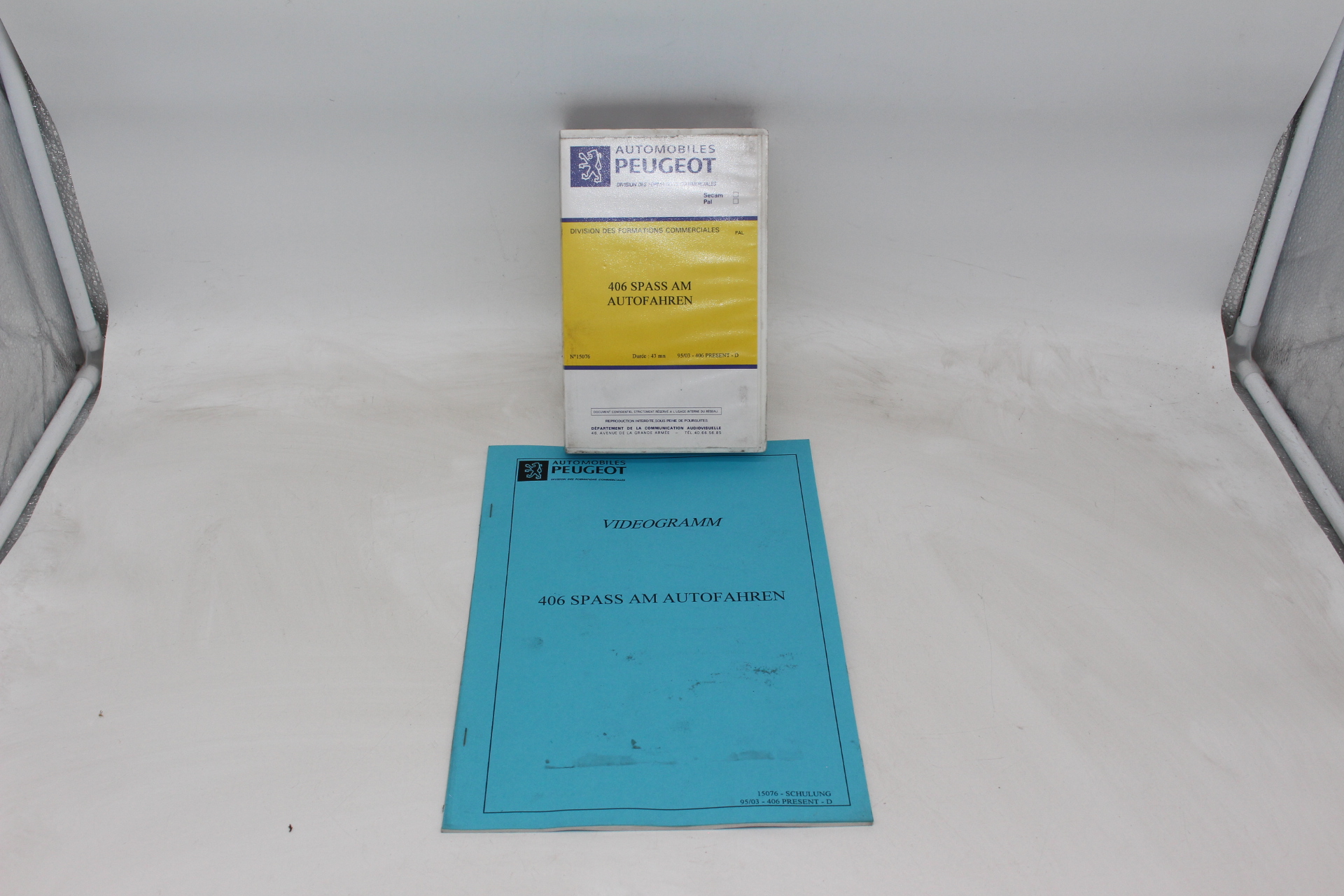 Original Peugeot Lehrvideokassette – 406 SPASS AM AUTOFAHREN