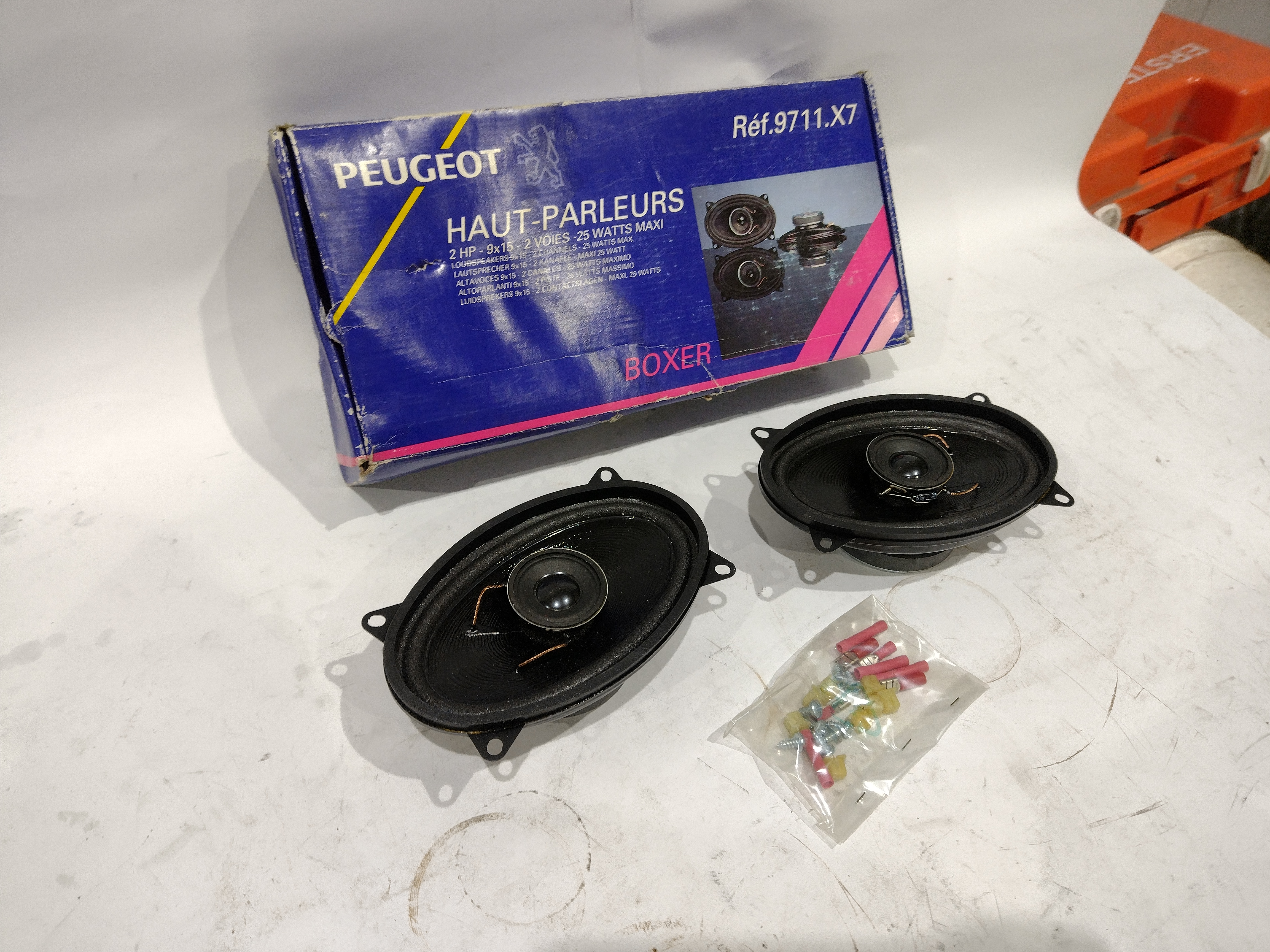 Peugeot Boxer Lautsprecher Set 9711X7 NEU NOS NEW