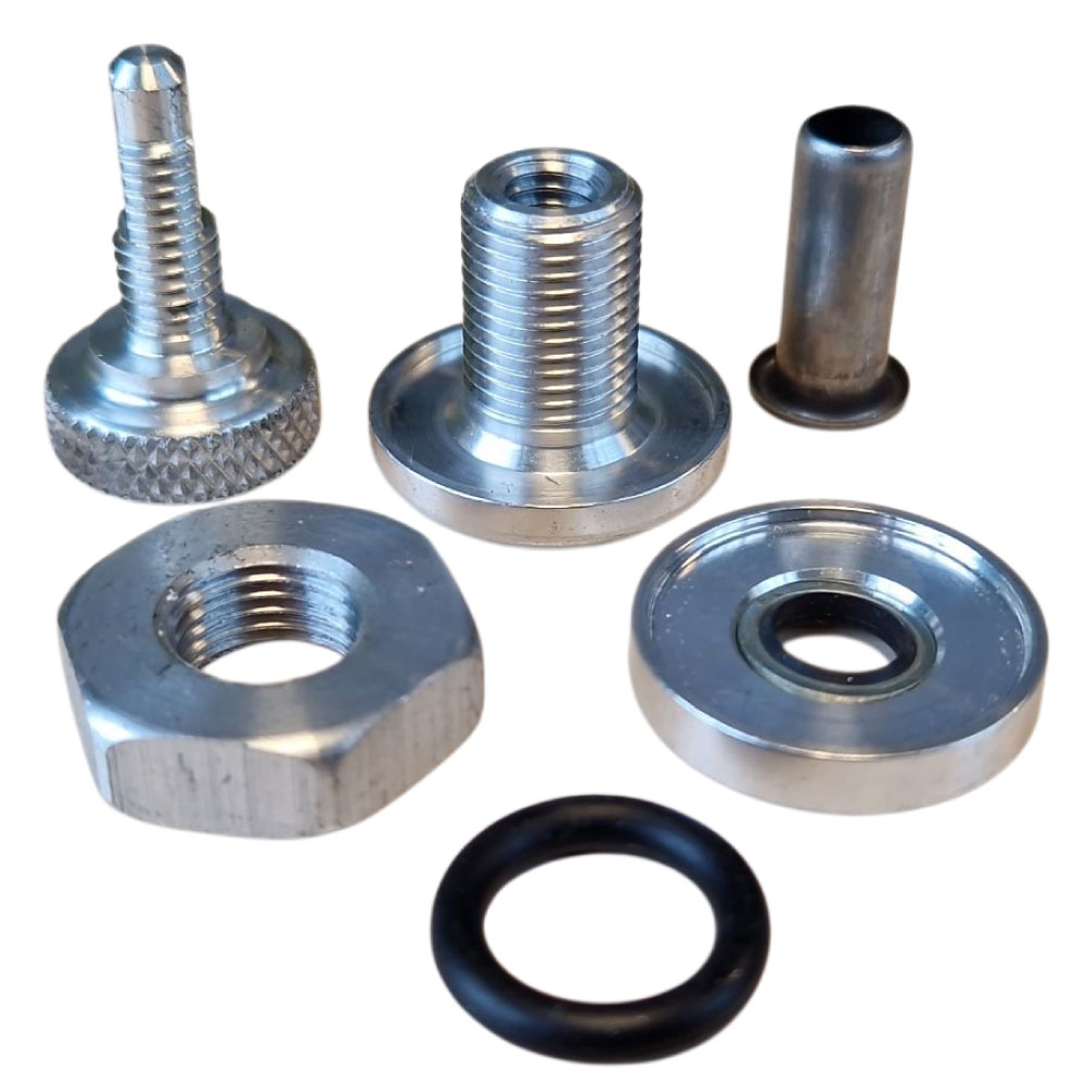 QSP Self-closing vent fitting for Silikonschlauch