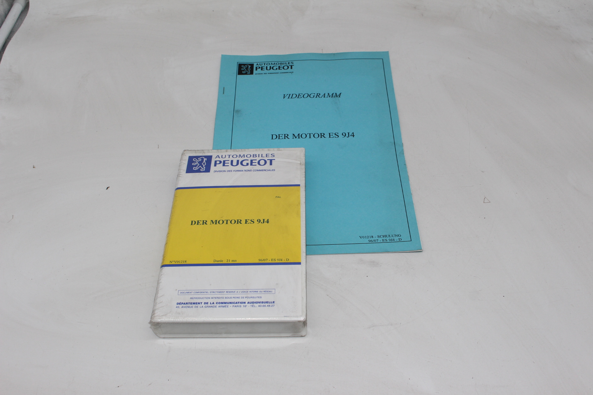 Peugeot Lehrvideokassette – DER MOTOR ES 9J4