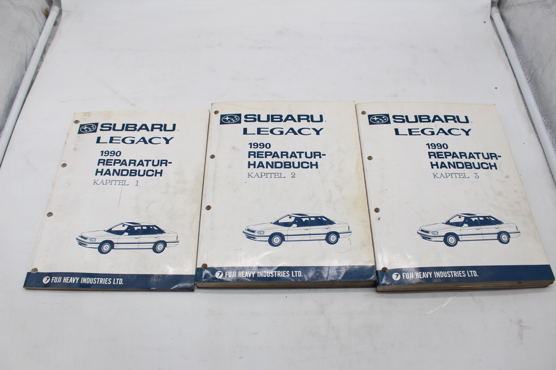 Original Reparatur- & Werkstatthandbücher für Subaru Legacy 1990