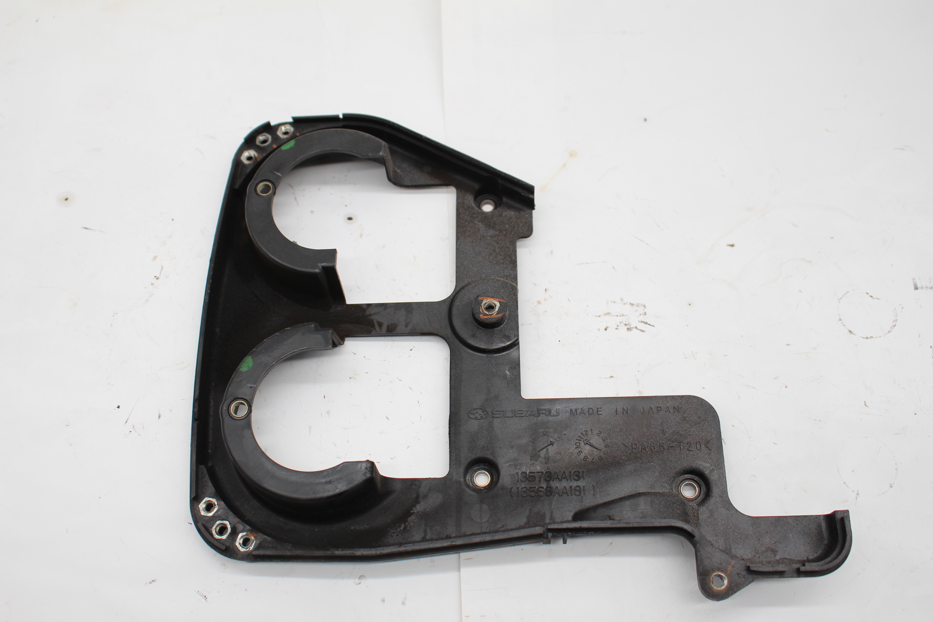 Hinter rechte Zahnriemenabdeckung  für Subaru EJ20 EJ25 ab 1998 – 13573AA131 (gebraucht)