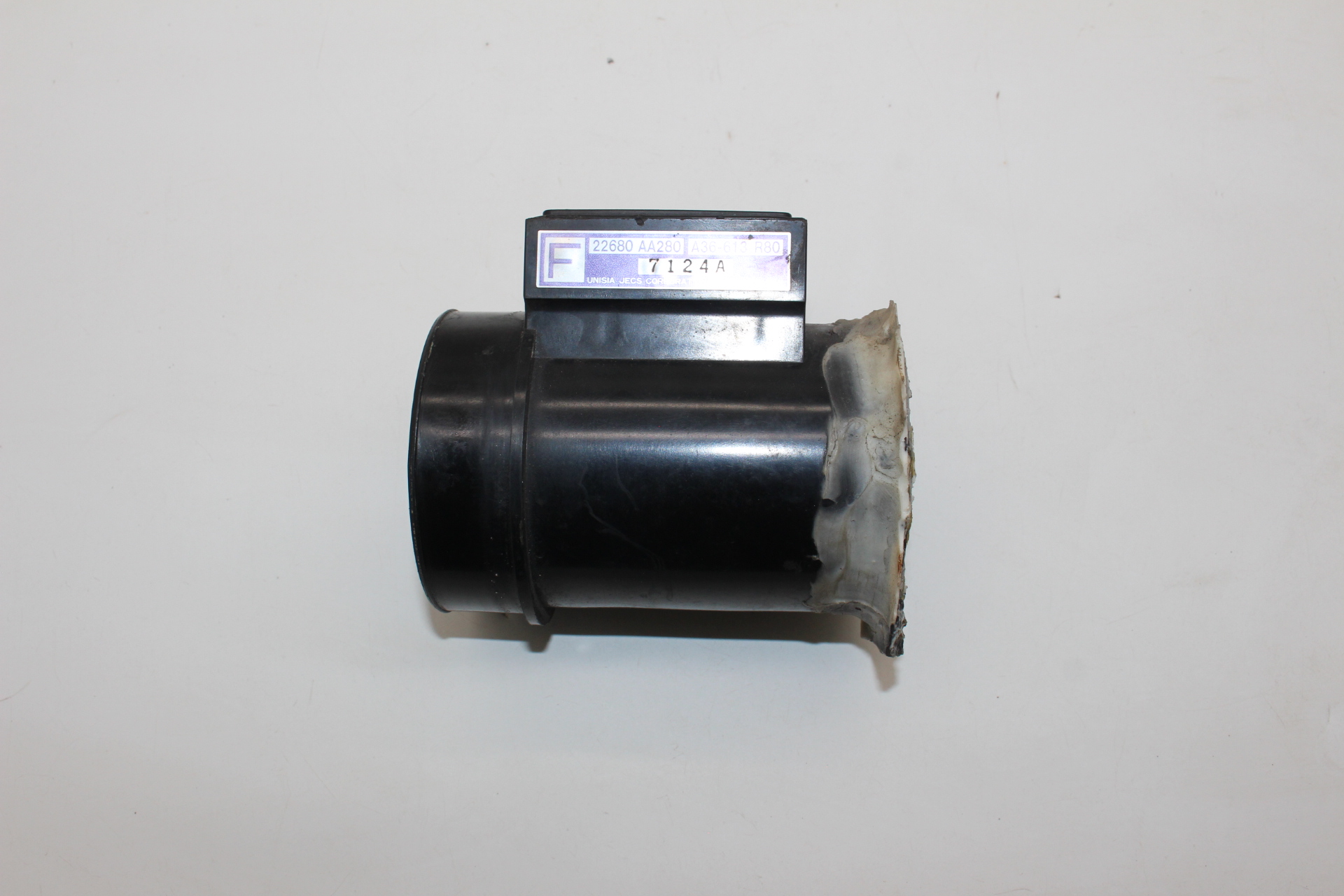 Purple Label Luftmassenmesser LMM 22680AA280 – mit defektem Flansch für Subaru Impreza WRX EJ20G, Legacy Twin Turbo, Forester SF (1996–1998)