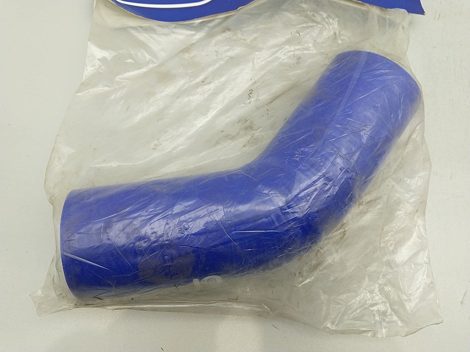 Silikon Schlauchbogen 45 Grad 63mm Blau