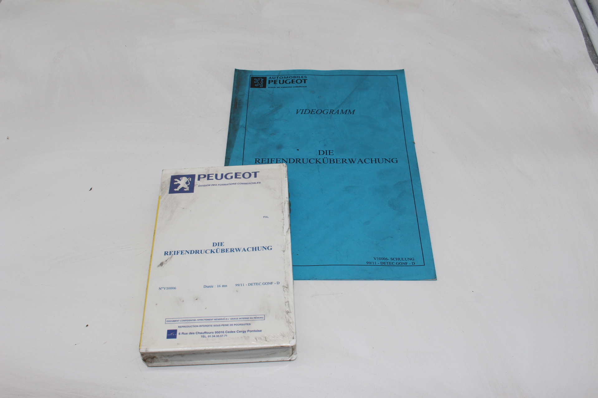 Peugeot Lehrvideokassette – DIE REIFENDRUCKÜBERWACHUNG