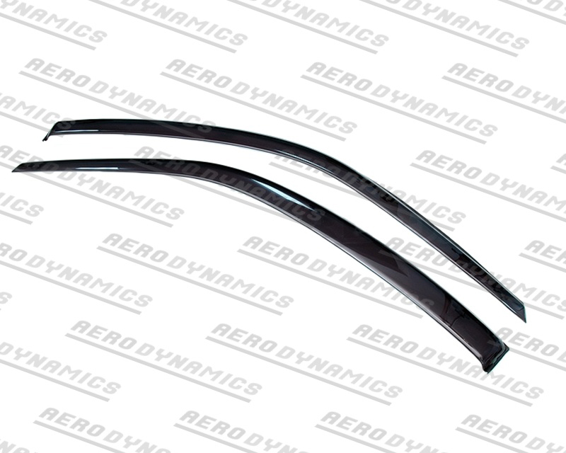 Window Visors Front Smoke (Prelude 92-96)