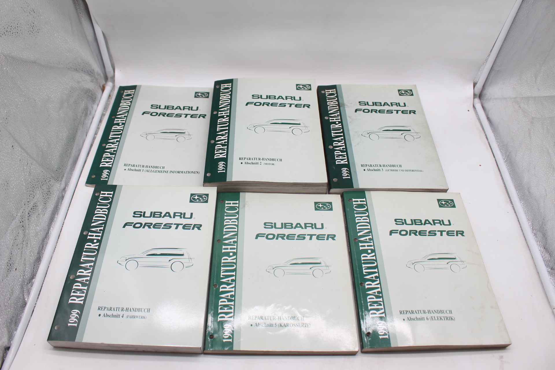 Original Werkstatthandbuch / Reparaturhandbuch Set für Subaru Forester 1999