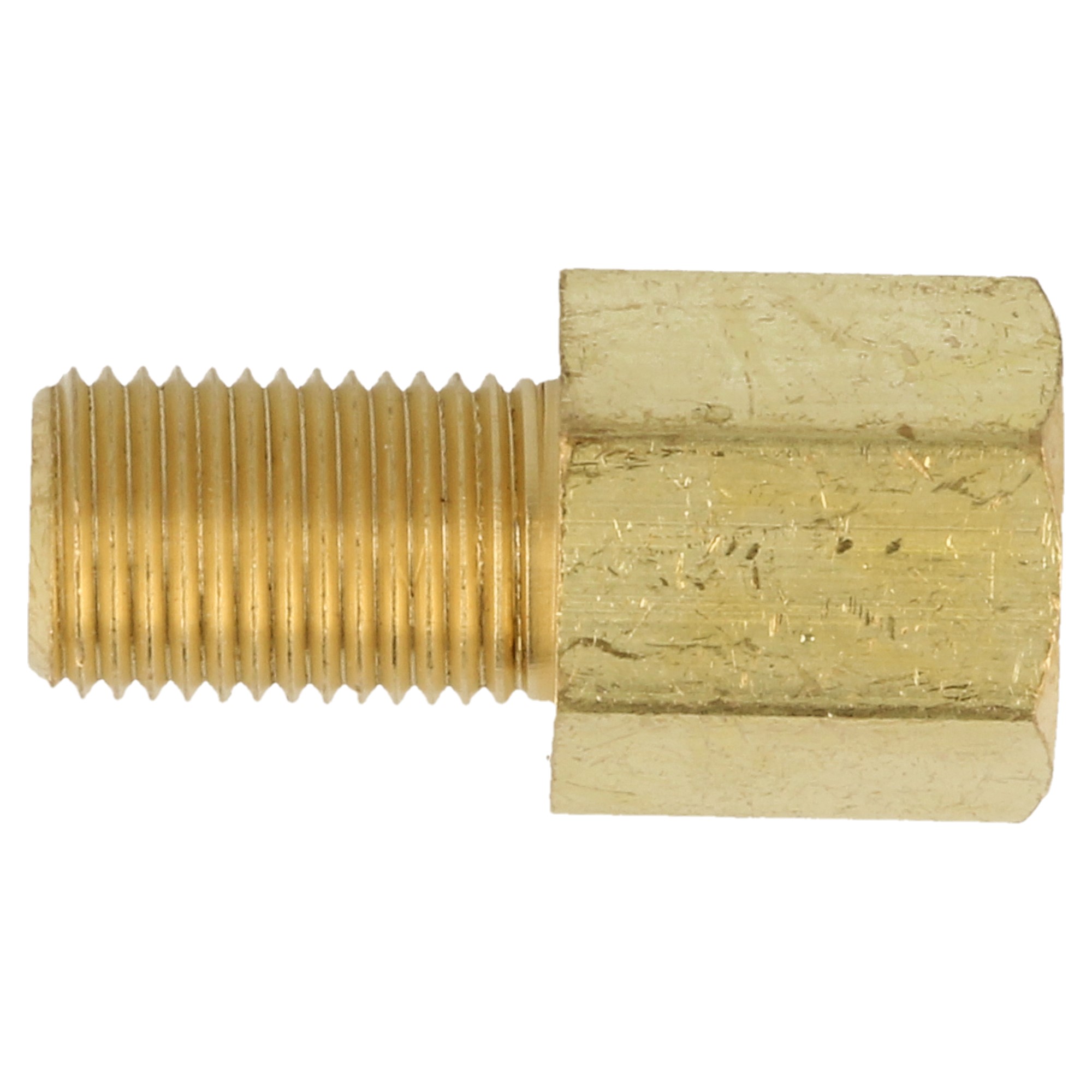 QSP Adapter für Bremse Messing M12x1.0 Female auf M10x1.0 Male