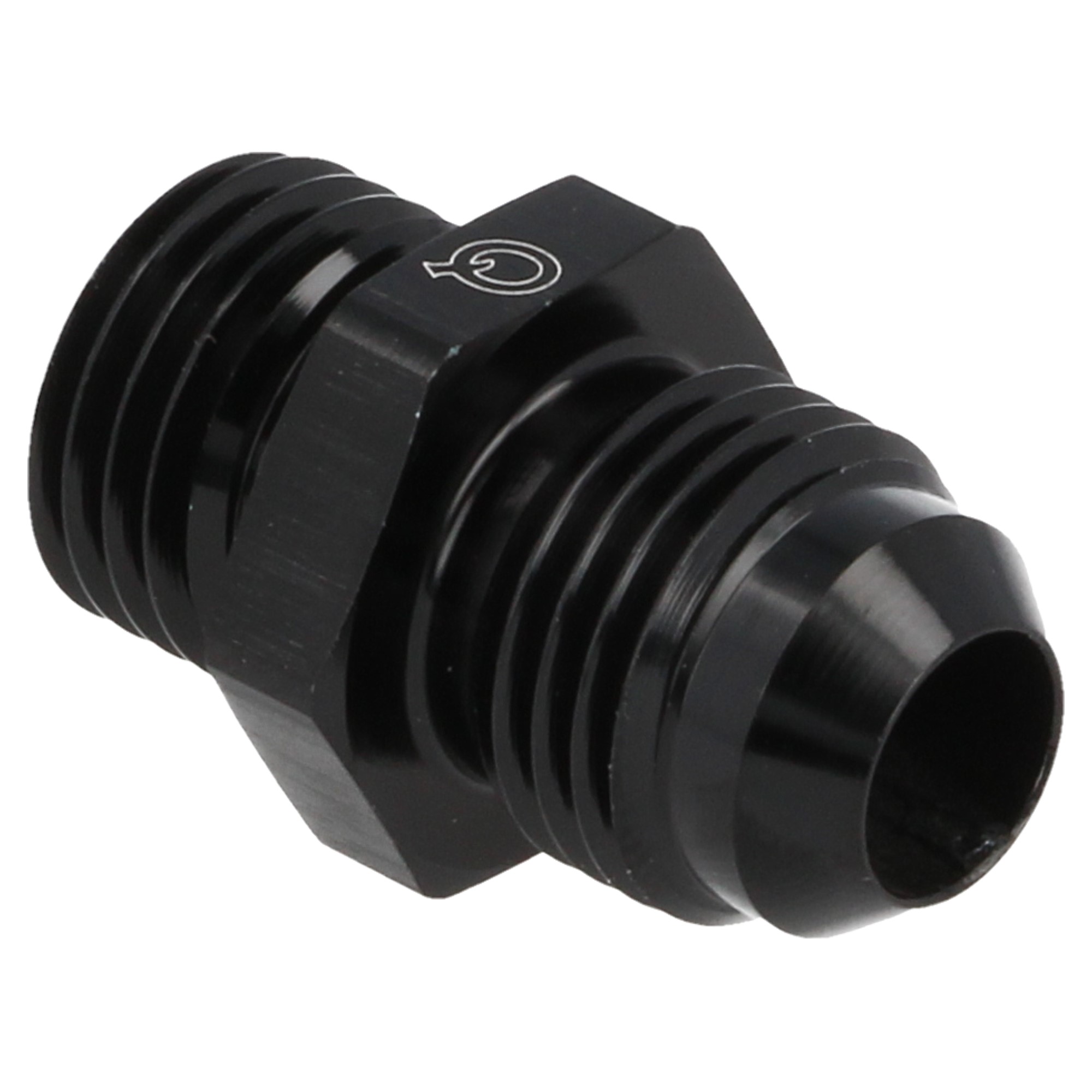 QSP Aluminium Adapter männlich AN10 Dash 10 - M14 x 1.5 schwarz