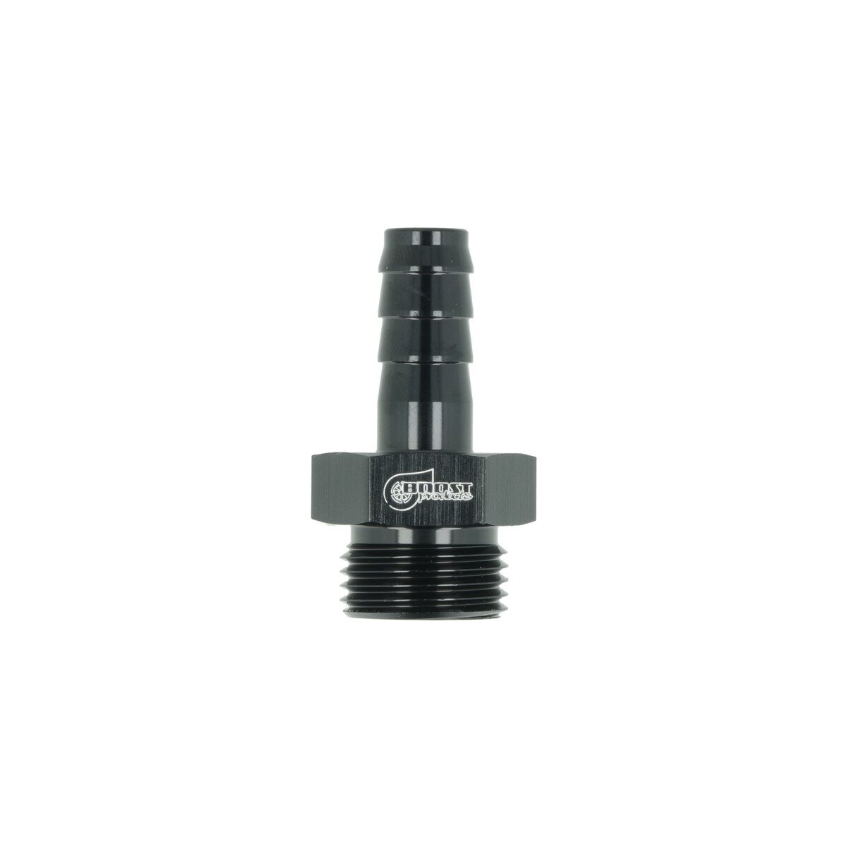 Einschrauber ORB Dash 6 männlich zu Schlauchanschluss gerippt 8mm (5/16") - schwarz matt