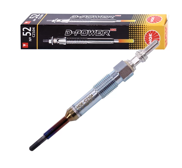 NGK 9826 Glühkerze D-POWER 52 Keramik 7V M10x1 für Audi VW Seat Skoda