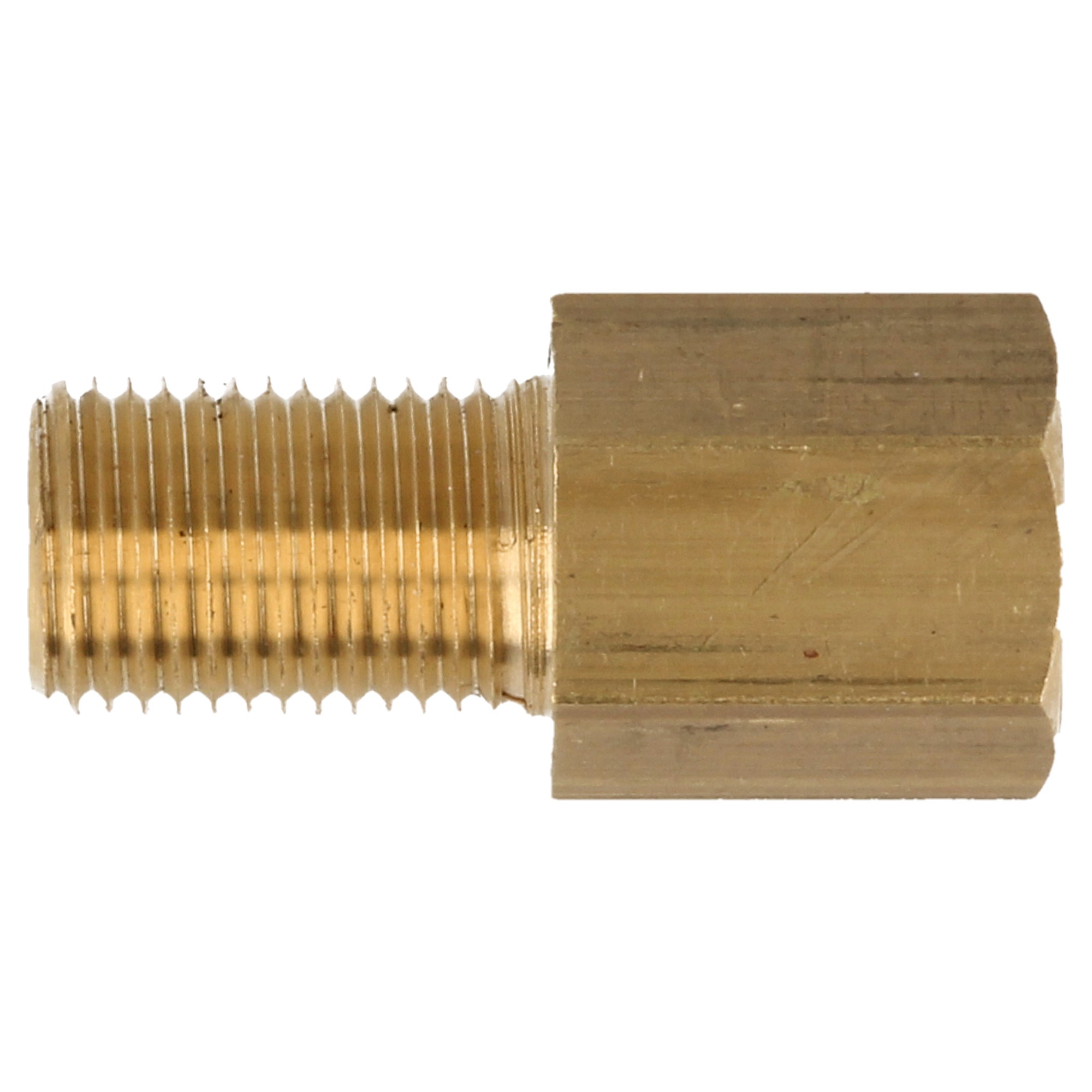 QSP Adapter für Bremse Messing M10x1.25 Female auf M10x1.0 Male