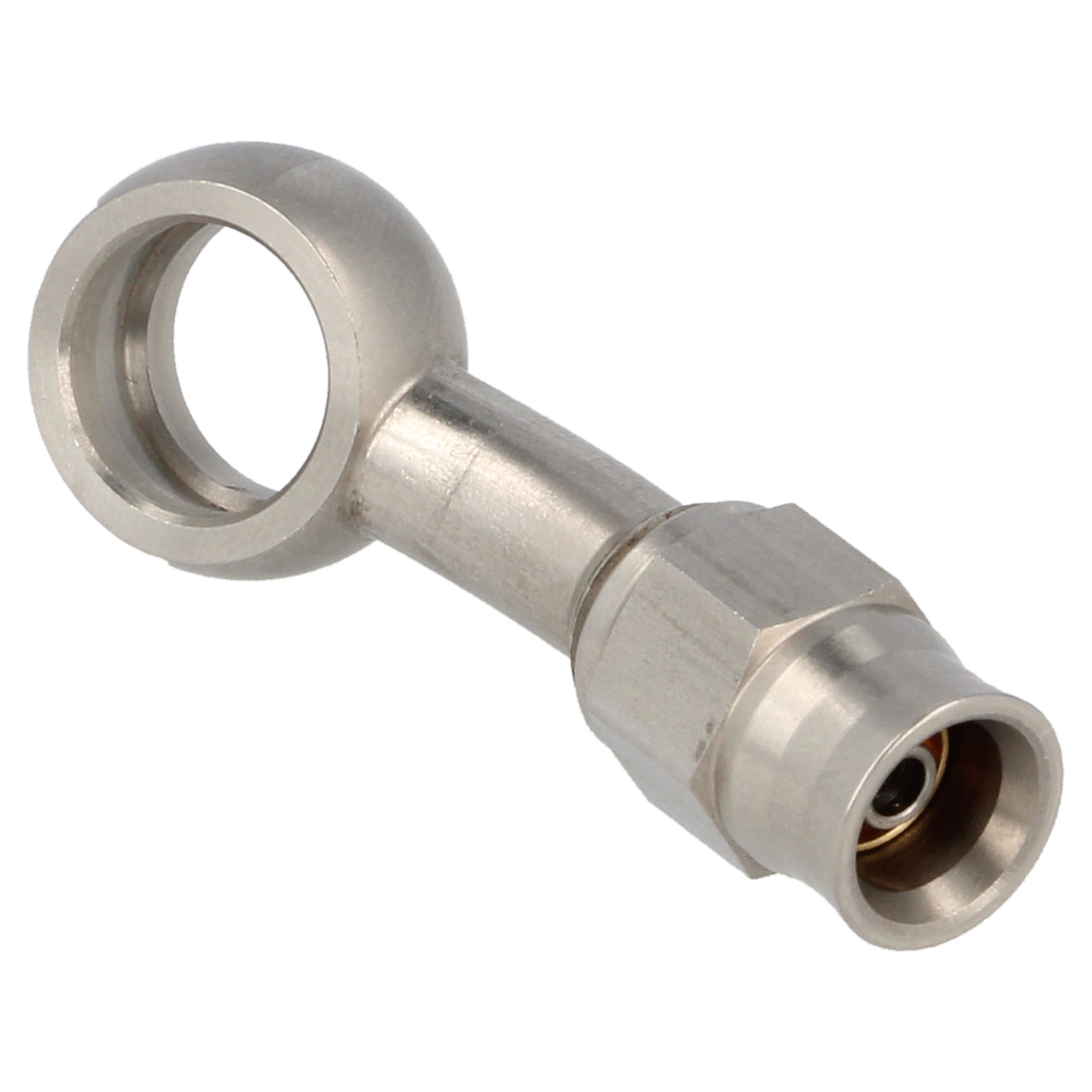 QSP Edelstahl banjo eye 20° AN3 Dash 3 - 10.2 mm