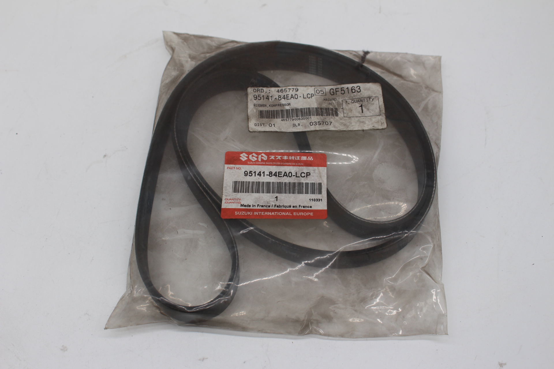 SUZUKI Keilrippenriemen KOMPRESSOR 95141-84EA0-LCP *NEU*