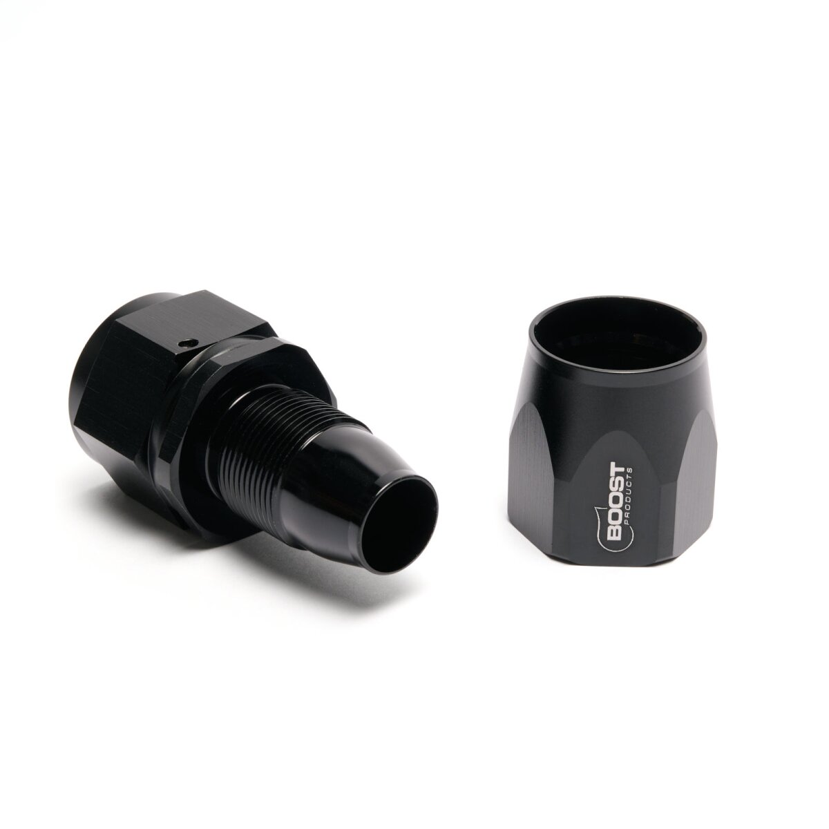 Schlauchanschluss Fitting drehbar Dash 8 - gerade - schwarz matt
