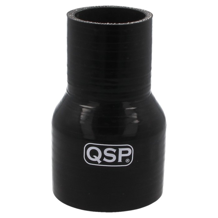 QSP Silikonschlauch Reduzierung - 65-60mm - Schwarz