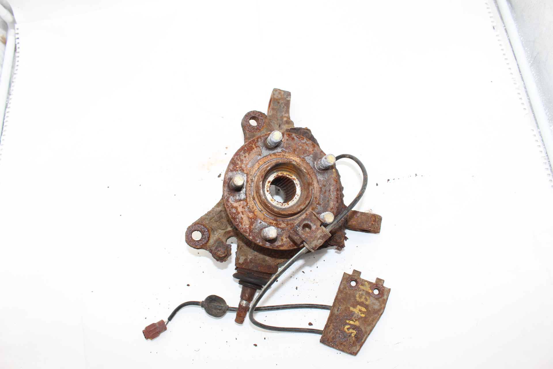 Achsschenkel / Radlagergehäuse vorne rechts mit ABS-Sensor und Radnabe für Subaru Impreza GD GG