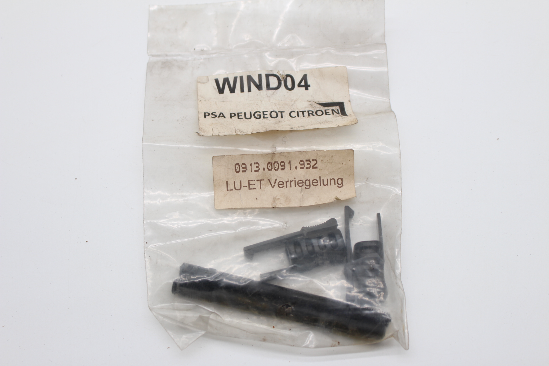 Peugeot / Citroen WIND04 PSA LU-ET Verriegelung 0913.0091.932 NEU NOS NEW