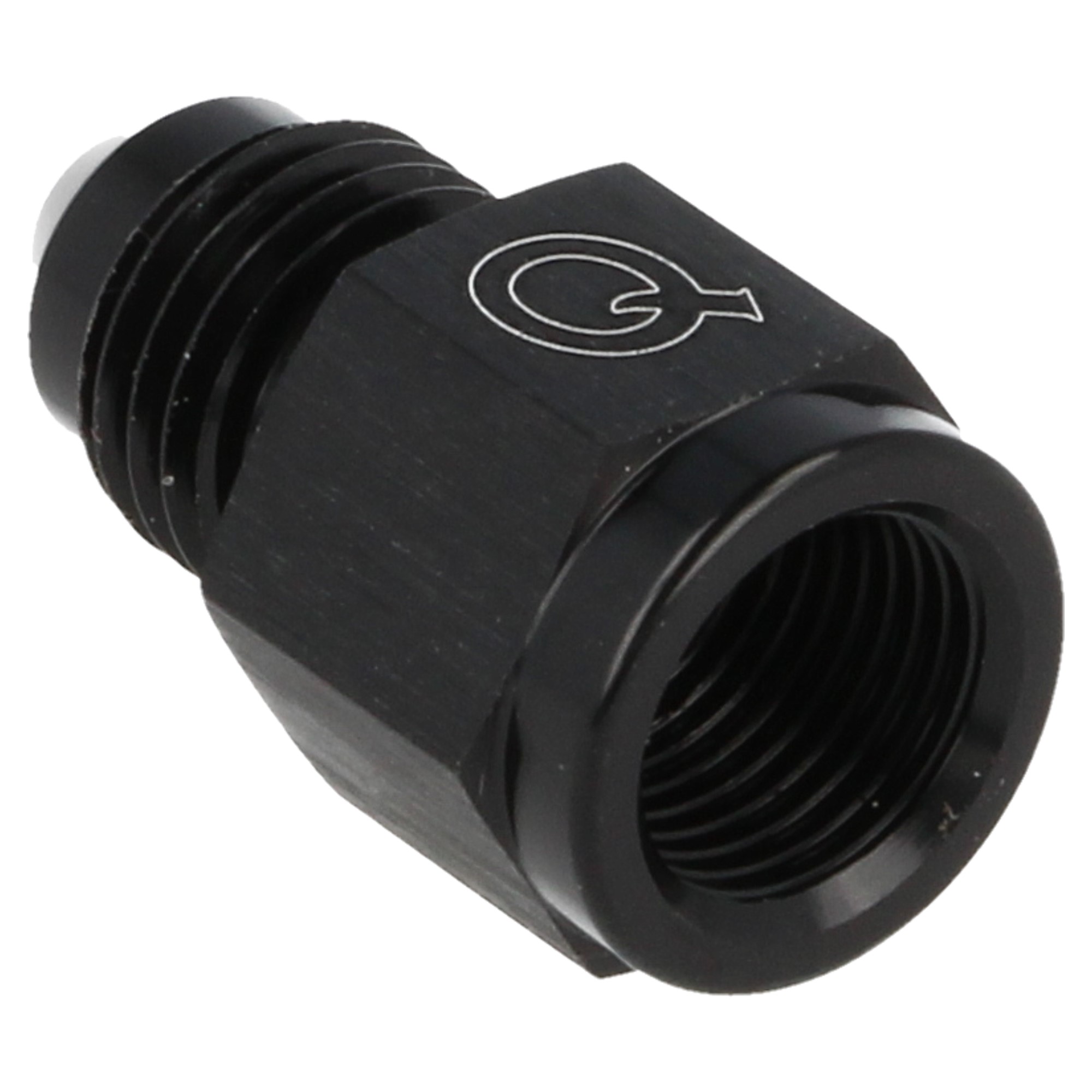 QSP Adapter Dash 4 / AN4 Male auf 1/8 NPT Female schwarz