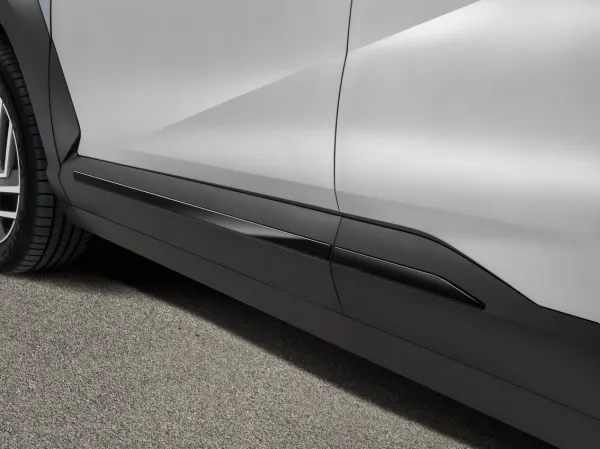 Seitenleisten Piano Black Hyundai Kona SX2 ab 2023 BE271ADE00BL 4tlg Set