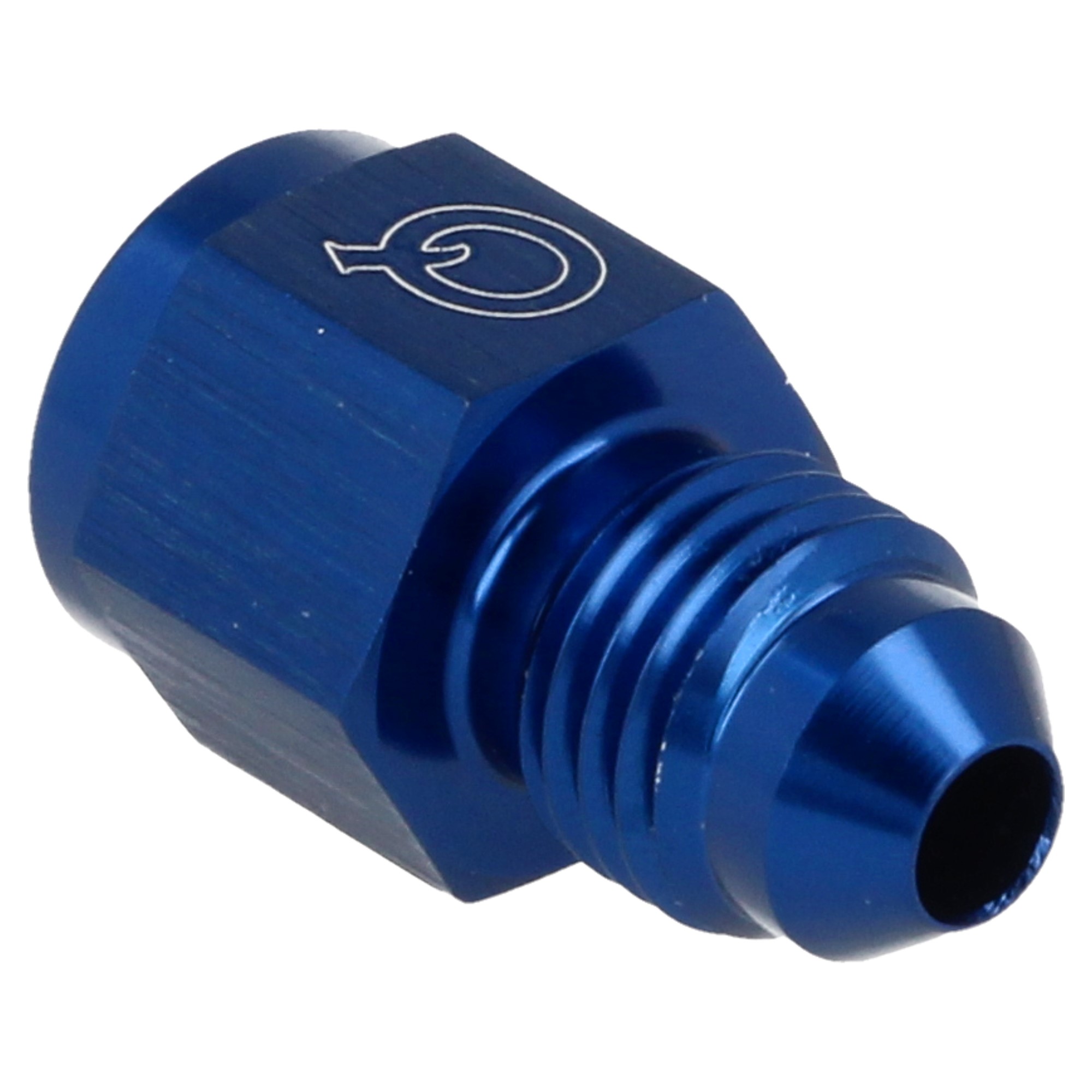 QSP Adapter Dash 3 / AN3 Male auf 1/8 NPT Female blau