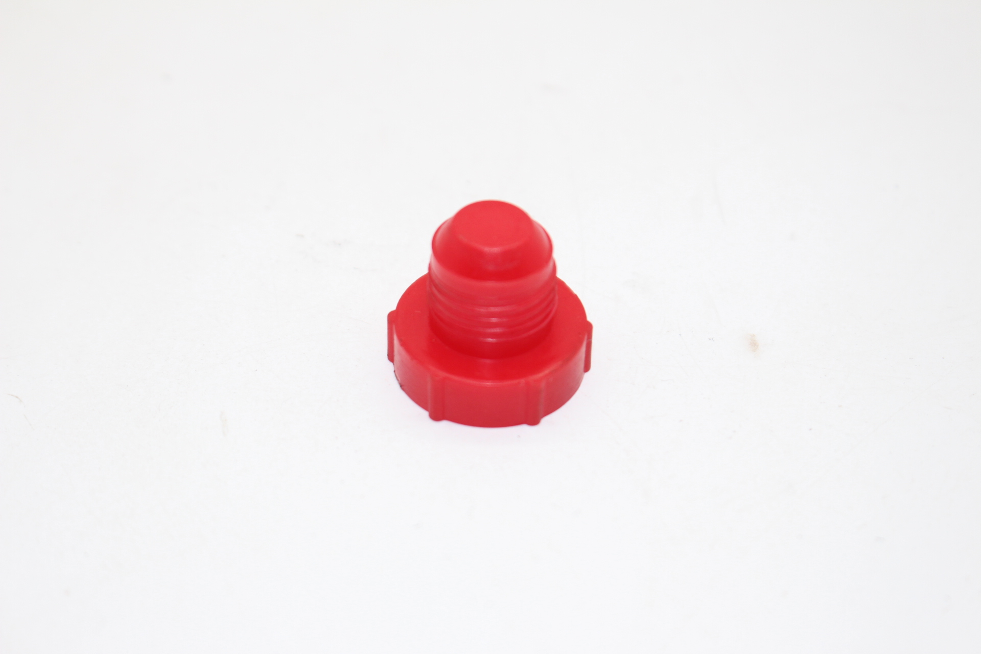 Plastik Gewindeverschluss Dash 6 (AN6 / JIC6) – Rot