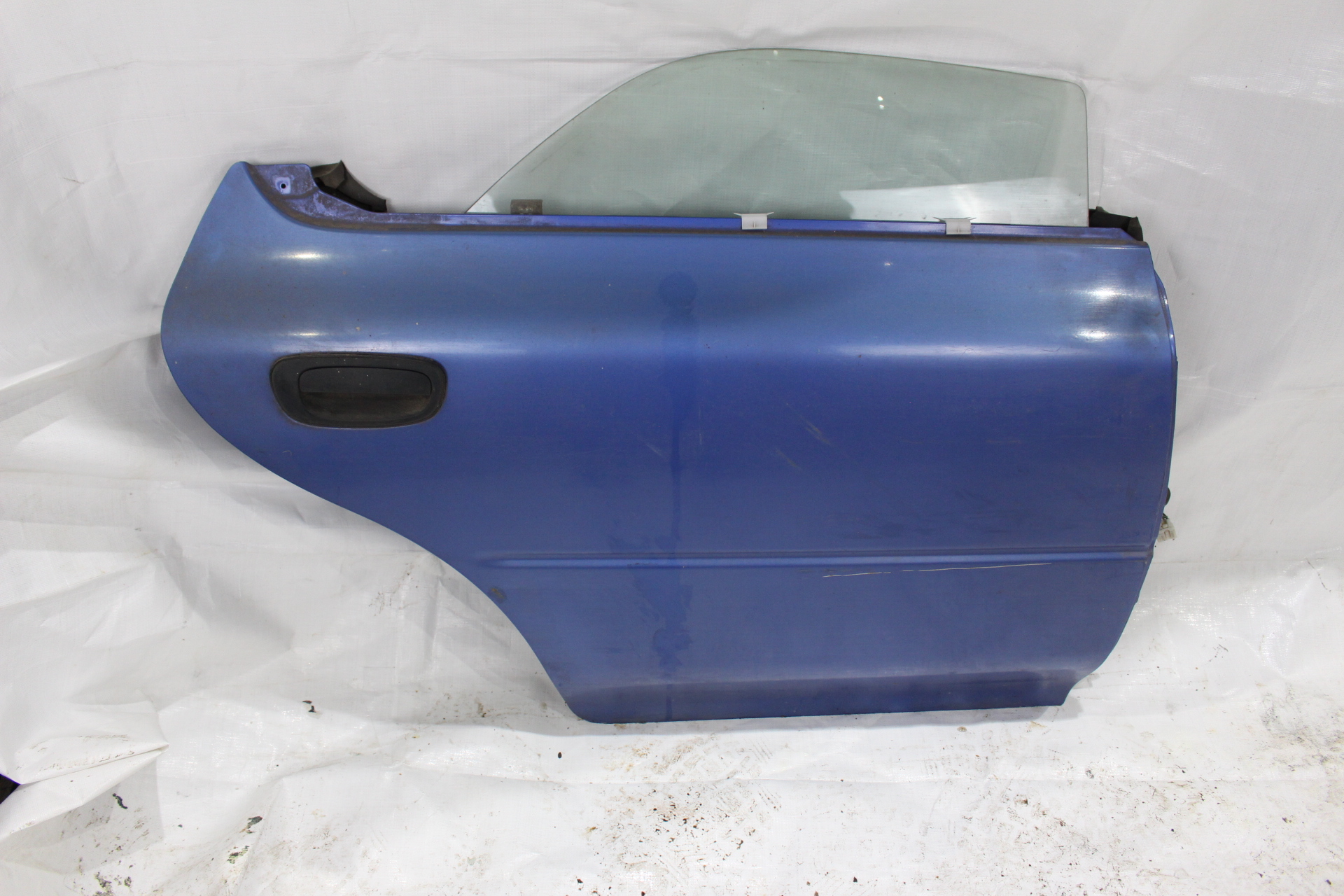 Tür hinten rechts blau für Subaru Impreza GC GF 92-00